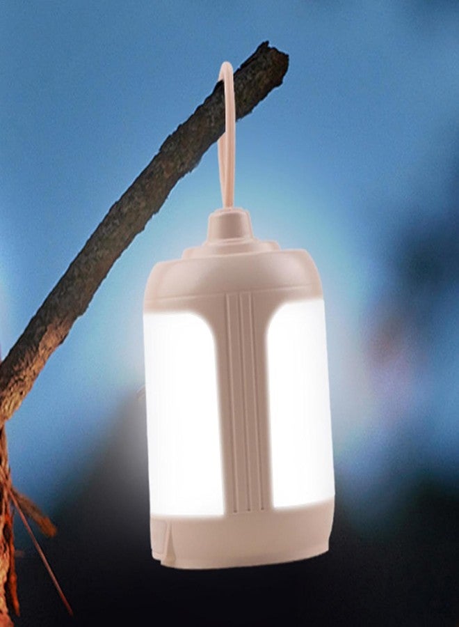TCKW Portable Outdoor Night Light | USB Rechargeable LED Camping Lantern | Adjustable Warm & White Light Modes | Lightweight Emergency & Tent Lighting for Hiking, Bedside, and Power Outages - Image 2
